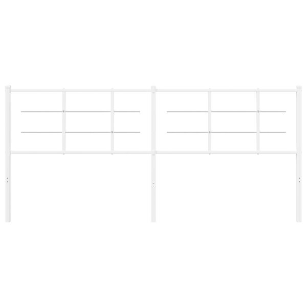 vidaXL feh&eacute;r f&eacute;m csere fejt&aacute;mla 200 cm