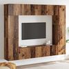 vidaXL TV szekrény garnitúra 8 pcs Régi fa 80 x 30 x 30 cm Faanyag
