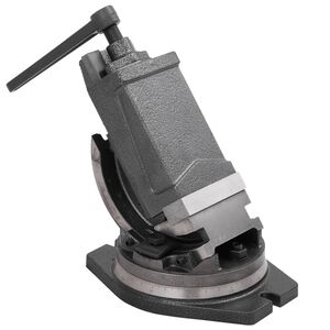 vidaXL k&eacute;ttengelyes d&ouml;nthető satu 100 mm