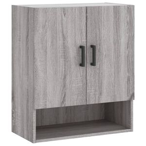 vidaXL sz&uuml;rke sonoma sz&iacute;nű szerelt fa faliszekr&eacute;ny 60 x 31 x 70 cm