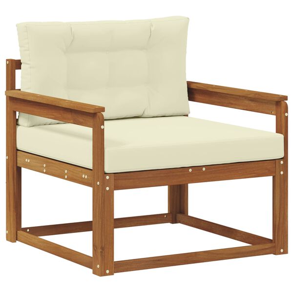 vidaXL K&uuml;lt&eacute;ri k&ouml;z&eacute;pső kanap&eacute; T&ouml;m&ouml;r Ak&aacute;cfa Term&eacute;szetes