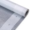 vidaXL feh&eacute;r takar&oacute;ponyva 260 g/m&sup2; 3 x 10 m