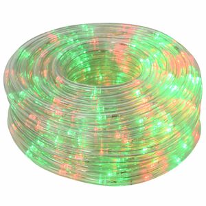 vidaXL Kar&aacute;csonyi LED f&eacute;nyk&aacute;bel 480 LED Piros &eacute;s Z&ouml;ld 20 m