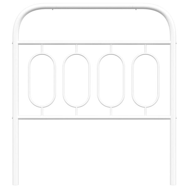 vidaXL feh&eacute;r f&eacute;m fejt&aacute;mla 80 cm