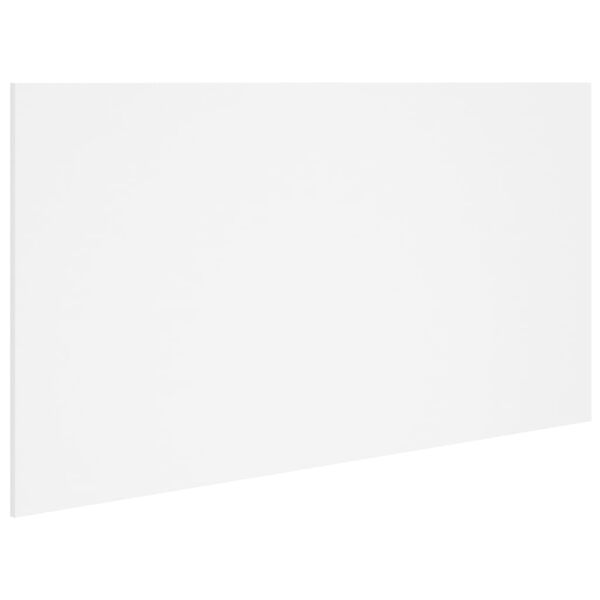 vidaXL fehér szerelt fa ágyfejtámla 160 x 1,5 x 80 cm