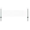 vidaXL Hatsz&ouml;gletű ker&iacute;t&eacute;s oszlopokkal 25 x 0,5 m PVC-bevonatos ac&eacute;l