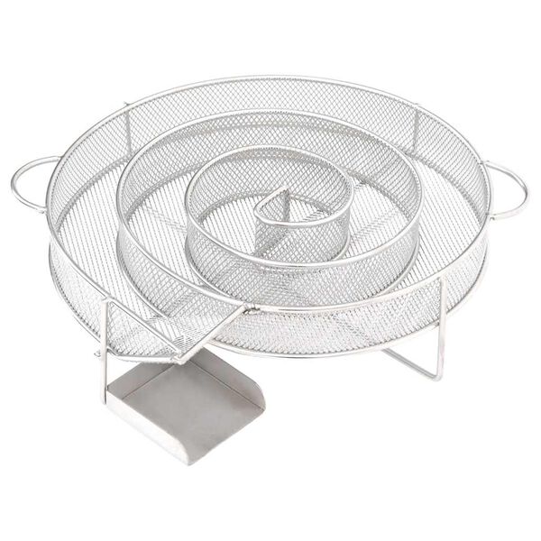 vidaXL kerek rozsdamentes ac&eacute;l hidegf&uuml;st-gener&aacute;tor 19,5 cm