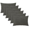 vidaXL P&aacute;rna huzat 6 pcs HEERLEN S&ouml;t&eacute;tsz&uuml;rke 50 x 70 cm B&aacute;rsony