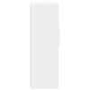 vidaXL fehér szerelt fa magasszekrény 50 x 42,5 x 124 cm