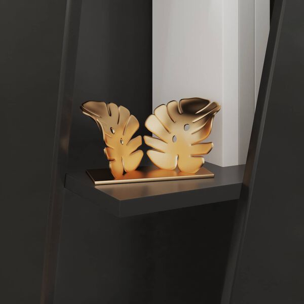 vidaXL Oldals&oacute; polc Fekete 33 x 32 x 70,5 cm Faanyag