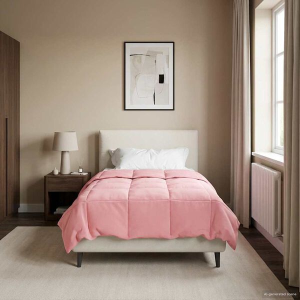 vidaXL Teljes &eacute;ves takar&oacute; S&ouml;v&eacute;nyes R&oacute;zsasz&iacute;n 155 x 220 cm Mikrosz&aacute;l