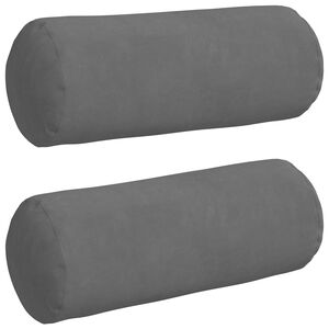 vidaXL Hengerp&aacute;rn&aacute;k 2 pcs S&ouml;t&eacute;tsz&uuml;rke &Oslash; 15 x 40 cm Mikrosz&aacute;las Sz&ouml;vet