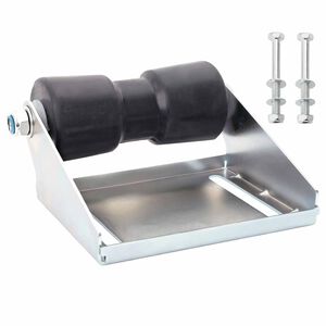vidaXL Cs&oacute;nak P&oacute;tkocsi Henger Tart&oacute;val 20,3 cm Ez&uuml;st Horganyzott Ac&eacute;l