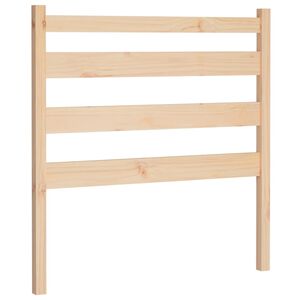 vidaXL t&ouml;m&ouml;r fenyőfa &aacute;gyfejt&aacute;mla 106 x 4 x 100 cm