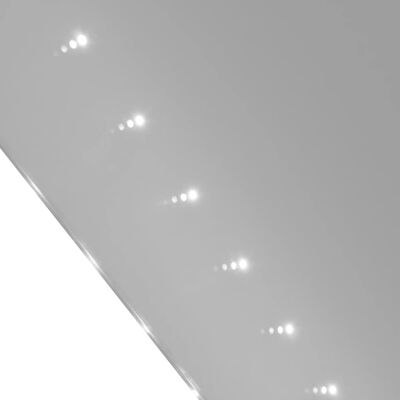 vidaXL fürdőszobatükör LED-fényekkel 100 x 60 cm (Ho x Ma)
