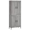 vidaXL sz&uuml;rke sonoma szerelt fa magasszekr&eacute;ny 69,5 x 34 x 180 cm