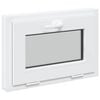 vidaXL Pinceablak RISOR 60 x 40 cm PVC &eacute;s &Uuml;veg Feh&eacute;r
