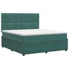 vidaXL Boxspring &aacute;gy matraccal S&ouml;t&eacute;tz&ouml;ld 140 x 200 cm B&aacute;rsony