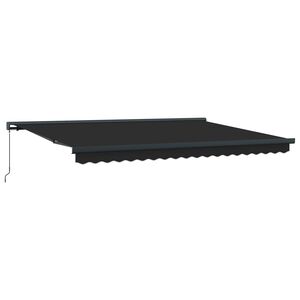 Beh&uacute;zhat&oacute; napellenző Antracit &eacute;s sz&uuml;rke 400 &times; 300 cm