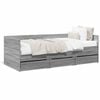vidaXL sz&uuml;rke sonoma kanap&eacute;&aacute;gy fi&oacute;kkal matrac n&eacute;lk&uuml;l 75x190 cm