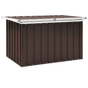 vidaXL barna kerti t&aacute;rol&oacute;l&aacute;da 109 x 67 x 65 cm