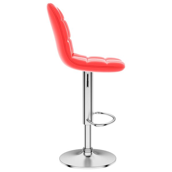 vidaXL piros műbőr bárszék