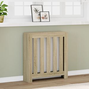 vidaXL sonoma t&ouml;lgy szerelt fa radi&aacute;torburkolat 78 x 20 x 82 cm