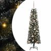 vidaXL Mű kar&aacute;csonyfa 150 LED-del Z&ouml;ld 150 cm PVC &eacute;s Műanyag &eacute;s Ac&eacute;l