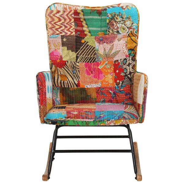 vidaXL t&ouml;bbsz&iacute;nű foltvarrott v&aacute;szon hintasz&eacute;k