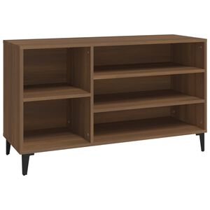 vidaXL barna t&ouml;lgysz&iacute;nű szerelt fa cipősszekr&eacute;ny 102x36x60 cm
