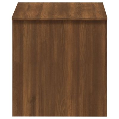 vidaXL barna tölgyszínű szerelt fa dohányzóasztal 102x50,5x52,5 cm