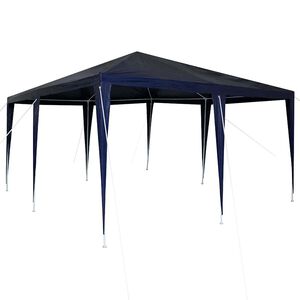 vidaXL Partys&aacute;tor K&eacute;k 400 x 400 x 266 cm Poli&eacute;szter &eacute;s Ac&eacute;l