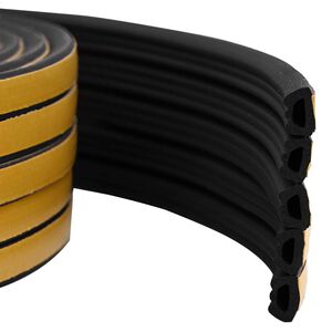 vidaXL &Ouml;ntapad&oacute; ablak t&ouml;m&iacute;t&eacute;s Fekete 10 x 6 mm 12 m EPDM hab