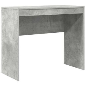 vidaXL Asztal Beton Sz&uuml;rke 90 x 40 x 76 cm