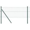 vidaXL Euro Ker&iacute;t&eacute;s Talaj R&ouml;gz&iacute;tő 25 x 0,8 m PVC-bevonatos ac&eacute;l Z&ouml;ld