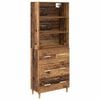 vidaXL Magasfi&uacute; &Ouml;reg fa 69,5 x 32,5 x 180 cm Szerelt Fa