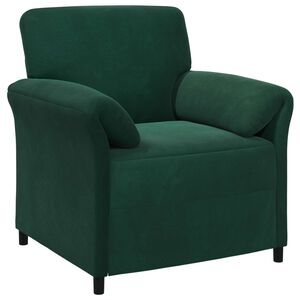 vidaXL 1 szem&eacute;lyes kanap&eacute; S&ouml;t&eacute;tz&ouml;ld 88 x 83 x 95 cm B&aacute;rsony