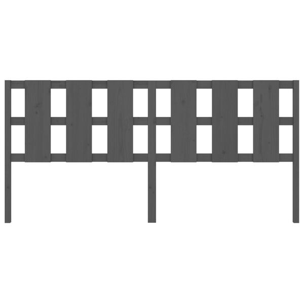 vidaXL sz&uuml;rke t&ouml;m&ouml;r fenyőfa &aacute;gyfejt&aacute;mla 205,5x4x100 cm