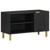 vidaXL fekete szerelt fa TV-szekr&eacute;ny 80 x 33 x 46 cm