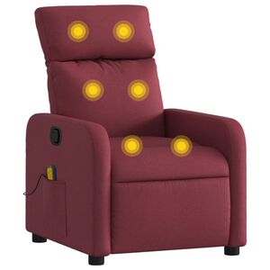 vidaXL bord&oacute; d&ouml;nthető sz&ouml;vet massz&aacute;zsfotel