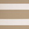 vidaXL zebrafüggönnyel homokbarna szövetszélesség 115,9 cm poliészter