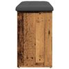 vidaXL antik fa szerelt fa cipőtároló pad 102x32x50 cm