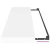 vidaXL feh&eacute;r MDF lebegő fali polc 90 x 23,5 x 3,8 cm