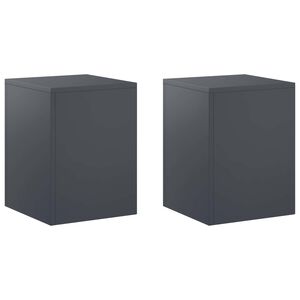 vidaXL N&ouml;v&eacute;ny&aacute;llv&aacute;ny 2 pcs Antracitsz&uuml;rke 30 x 30 x 40 cm