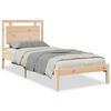 vidaXL t&ouml;m&ouml;r fa extra hossz&uacute; &aacute;gykeret matrac n&eacute;lk&uuml;l 100 x 210 cm