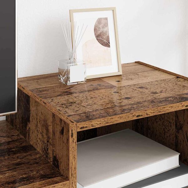 vidaXL TV szekr&eacute;ny &Ouml;reg fa 160 x 35 x 55 cm Faanyag