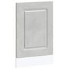 vidaXL mosogat&oacute;g&eacute;p panel&nbsp;Kalmar&nbsp;beton sz&uuml;rke&nbsp;45x1,5x67 cm