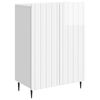 vidaXL Sz&eacute;f Magasf&eacute;nyű Feh&eacute;r 66 x 34,5 x 92 cm Szerelt Fa