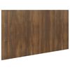 vidaXL barna t&ouml;lgy sz&iacute;nű szerelt fa &aacute;gyfejt&aacute;mla 160x1,5x80 cm