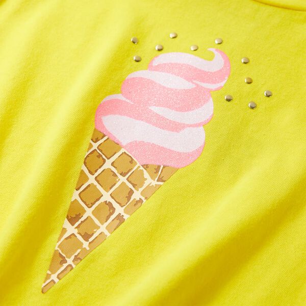 Sárga gyerekpóló 140